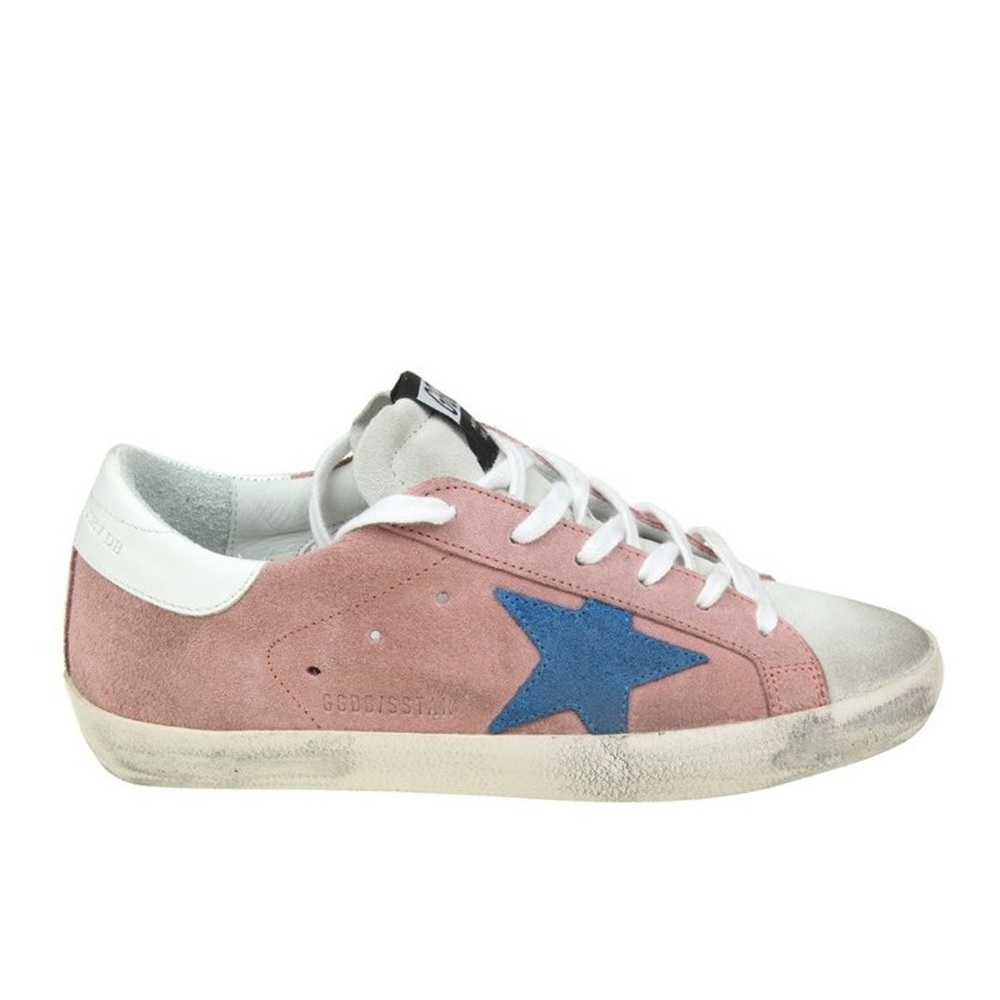 Unique Golden Goose Pink Suede Private Edition Superstar Sneakers size 38